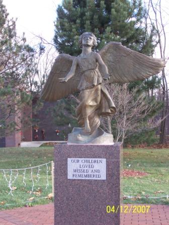 With Hope In Its Wings, The Angel Monument Was Dedicated As A Place Of Love And Healing For All Those Who Have Lost Children