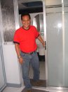 Stolen shot!...a kind and good person...We love you all Tito