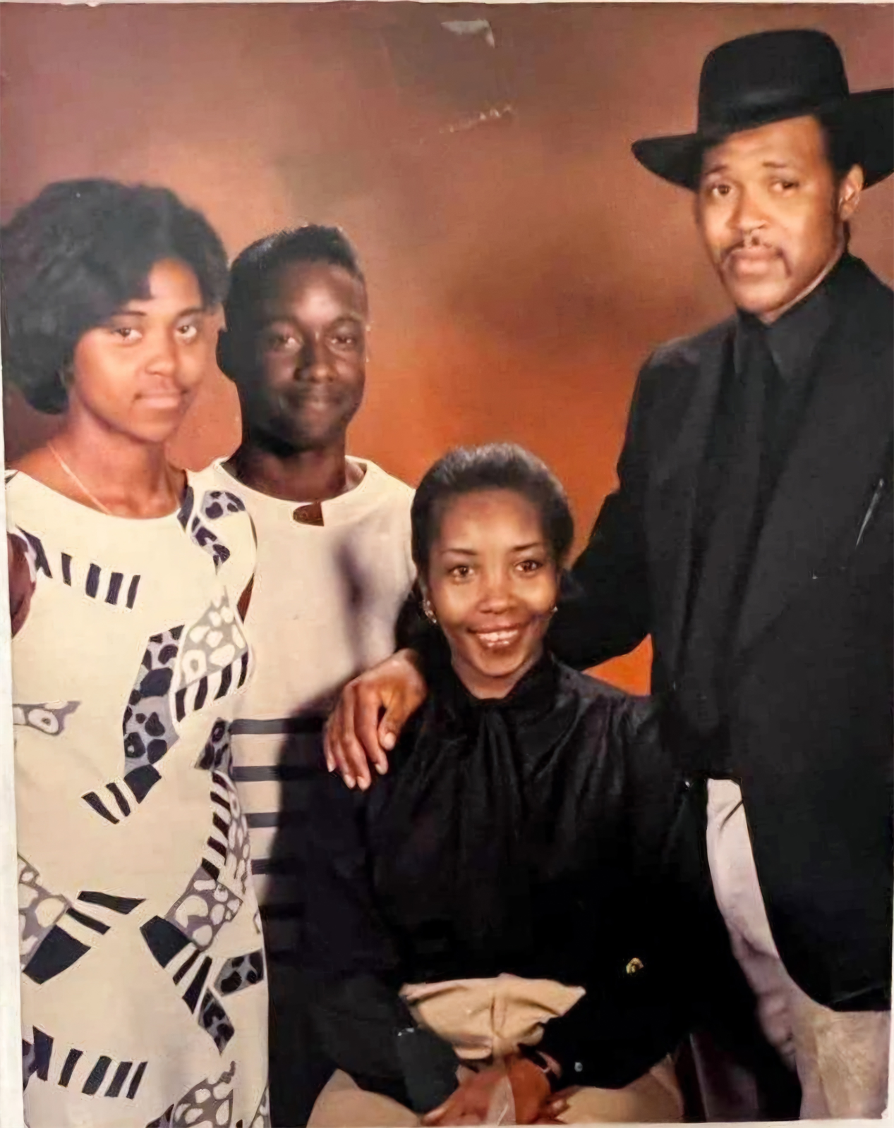 William, his daughter LaDonna, her friend Dwayne and her mother Michelle