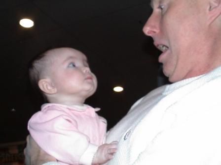Kelsi and Uncle. . ."ok ok I won't do it again."
