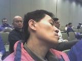 John enjoying an exciting talk on peripheral nerve block at the ASA 04