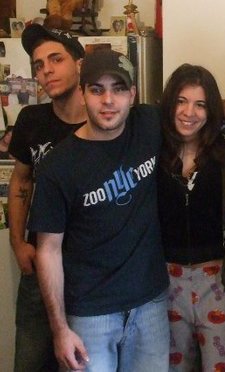 with Daniel and Sarah in 2006