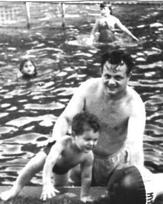 Family Picnic at the lake circa 1953