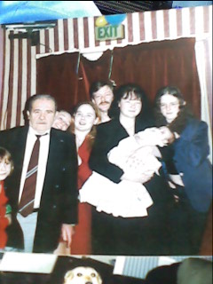 My granda with some members of the family