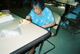 my mom at the mililani gen. hospital