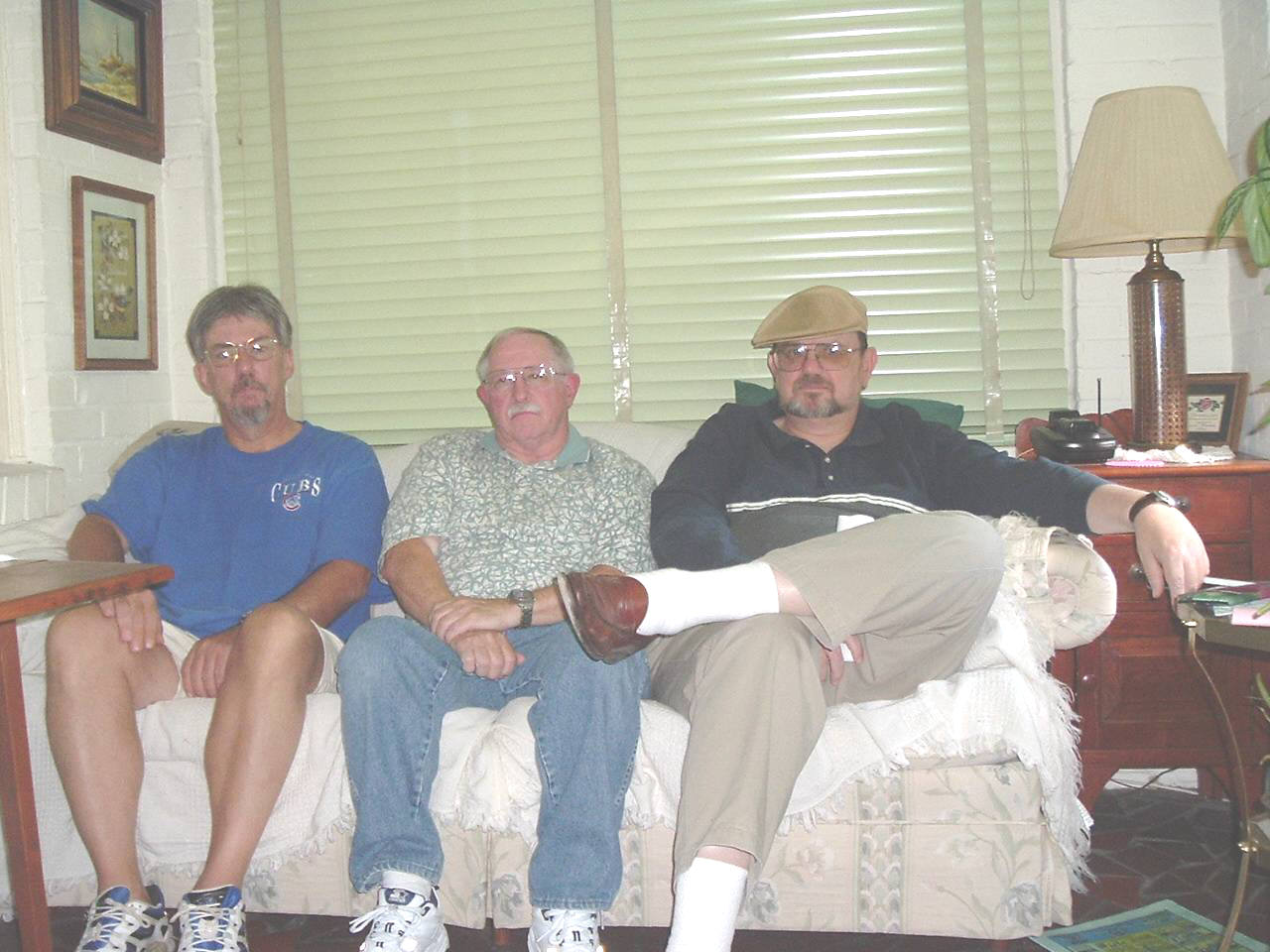 Going to a baseball game - 2004