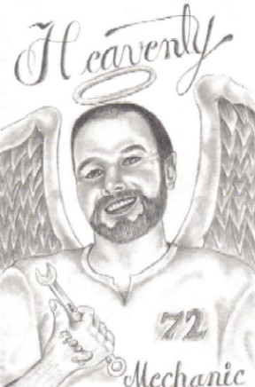Drawing Of Dad By Jared Littrell