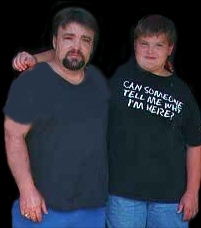 T CHRIS AND DAD