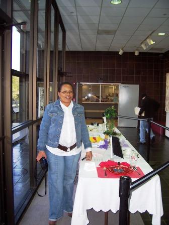 MOMMY AT THE EMPTY PLACE AT THE TABLE EXHIBIT