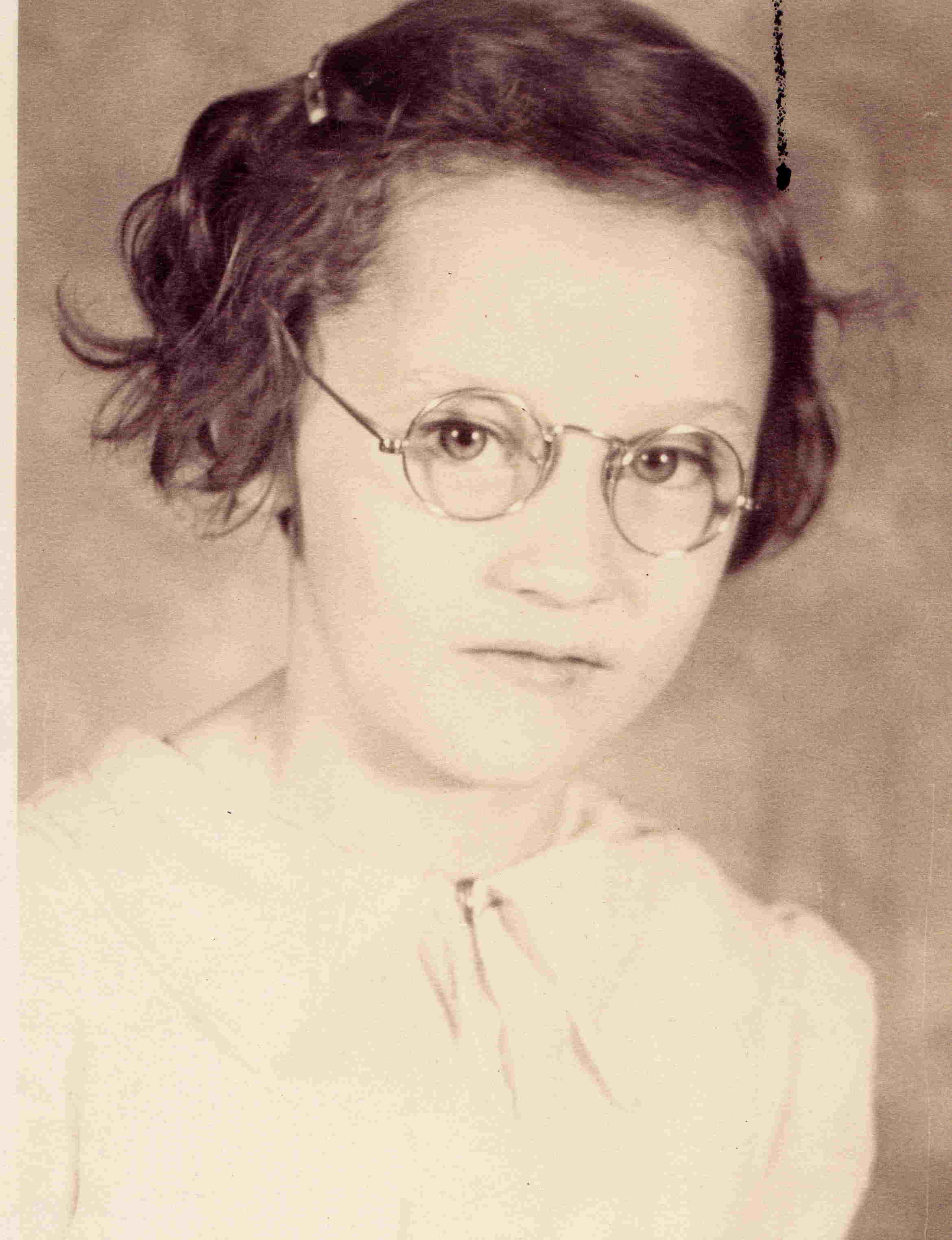 Susan as a child