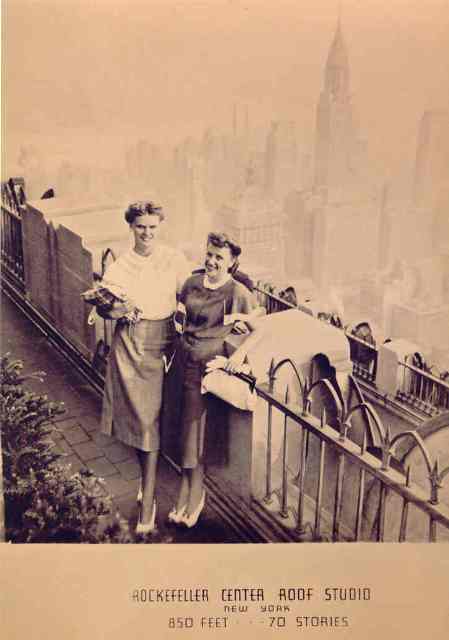 Martha Jane & Maurine, August, 1947