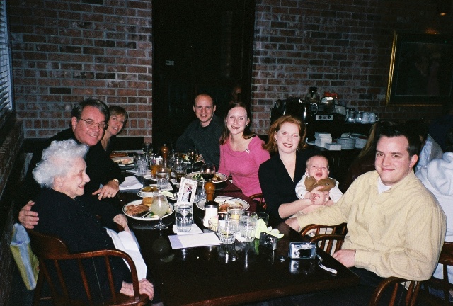 Maurine's 95th Birthday Party - January 26, 2005