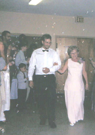 Mom and Tony at Charlie and Anita's wedding