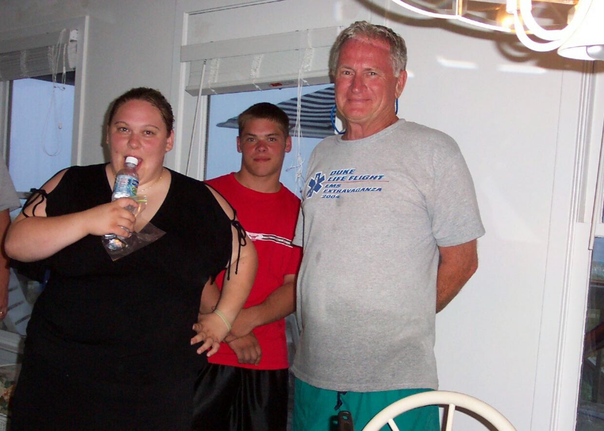 Me Trav Grandpa Summer 05 NC