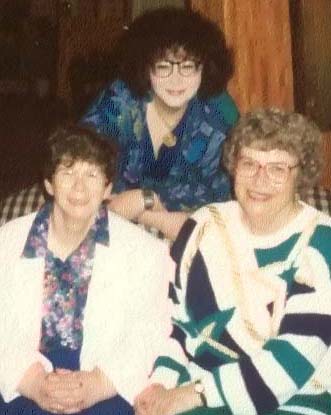 Nancy, Stephanie and Maryette, Mothers Day 1994