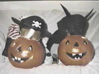 Oscar and Cricket Halloween 1997