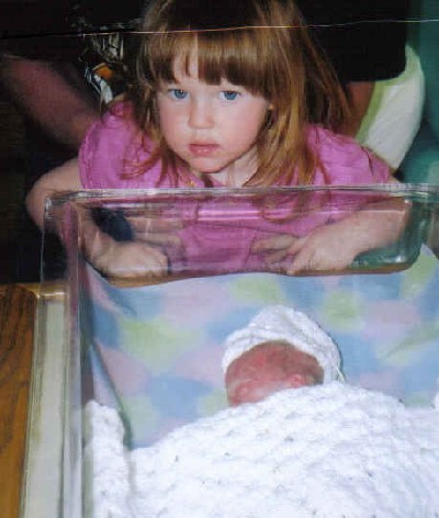 Big sister Caitie and Nicholas