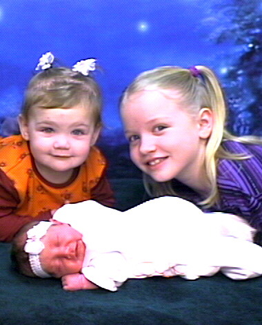baylee 9yrs cheyenne 15months and jasmyn 10days