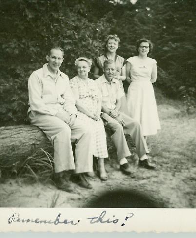 The Gang - Tom, Marian and Mother Roth and Arnold and Vora Lefler