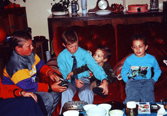 Ricky, Mark, James, & Michael - all my grandsons