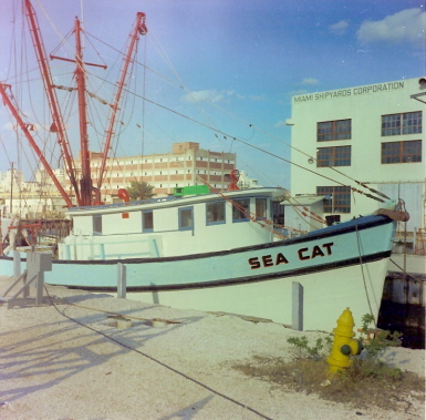 One of many of Capt. Kelly's fishing vessels
