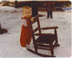 This was always my favorite picture of Todd as a baby at his first snow