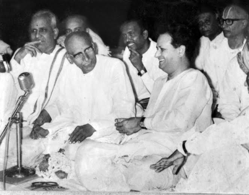 Seshendra with Viswanatha Satyanarayana , Telugu Poet of Romantic Era // Visionary Poet of The Millennium // http://seshendrasharma.weebly.com