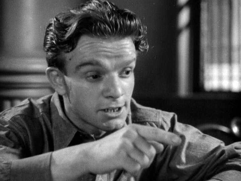 Frankie Burke as "Rocky Sullivan"