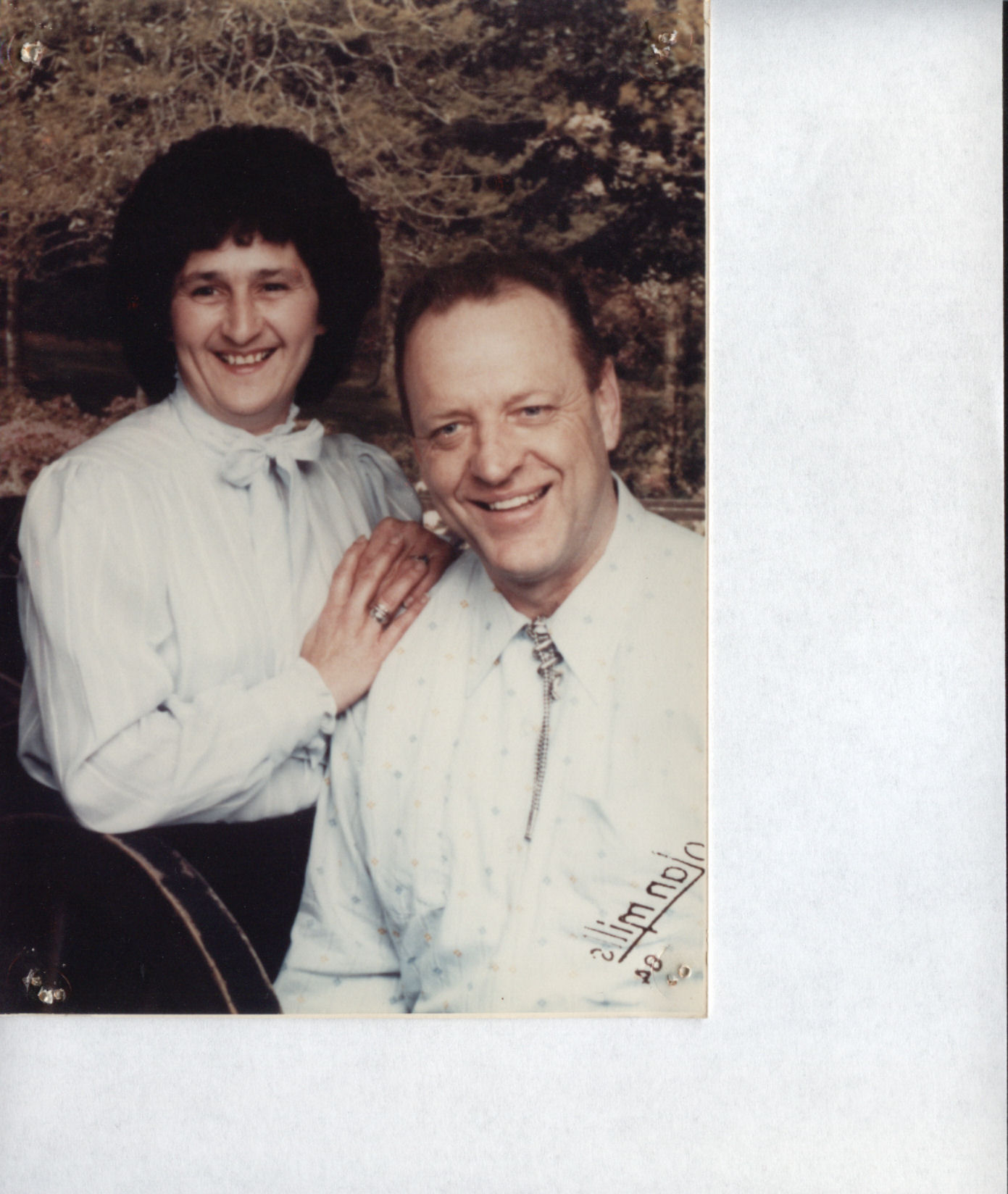 Loving son Arnold and wife Judy Lefler