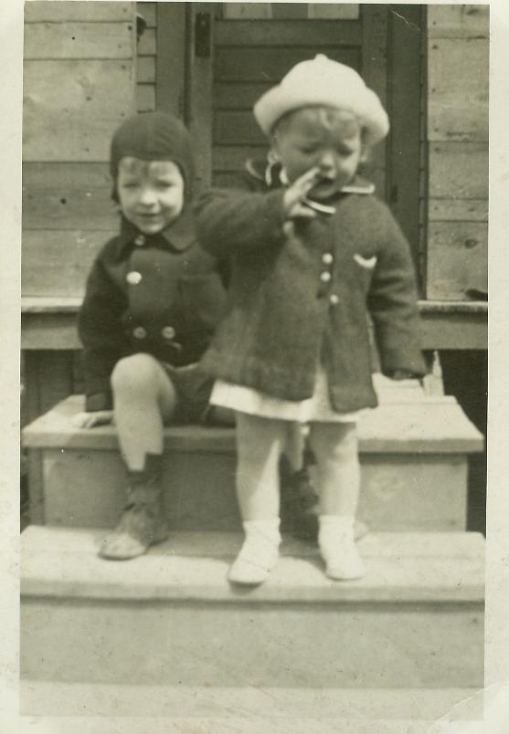 The Kids - Arnold (4 years old) and Glea (18 months old) Lefler
