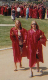 Ashley graduating