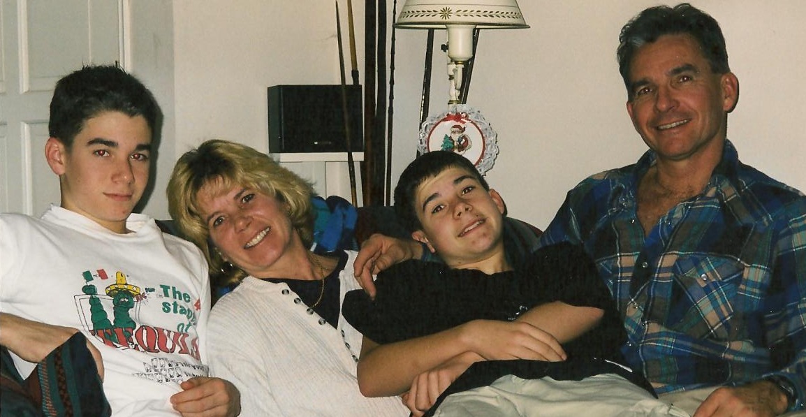 Mom, Doug, Ross and Jeff
