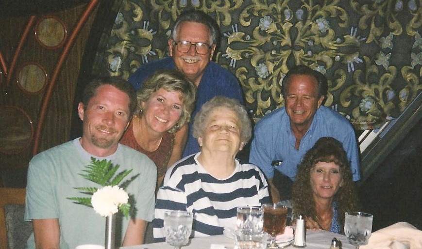 Barbara, Mike, Chuck, Bruce Judy and Gram...The Hobbs Family