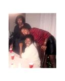 Boo with his favorite Auntie Dot and sister Cindy