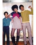 Boo with sister Cindy and brother Chris