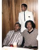 Boo with brothers Darryl & Christopher