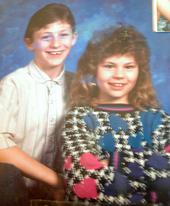 Lance and sister Holly