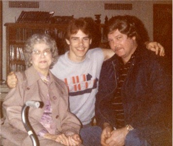 Jeanette (Bob's mom), Tony & Bob - early 1980's