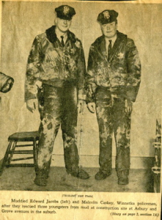 Dad was a front page hero!