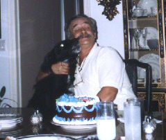 Duane gets a Birthday Kiss