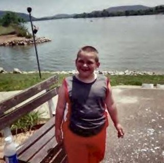 Ethan at his favorite place