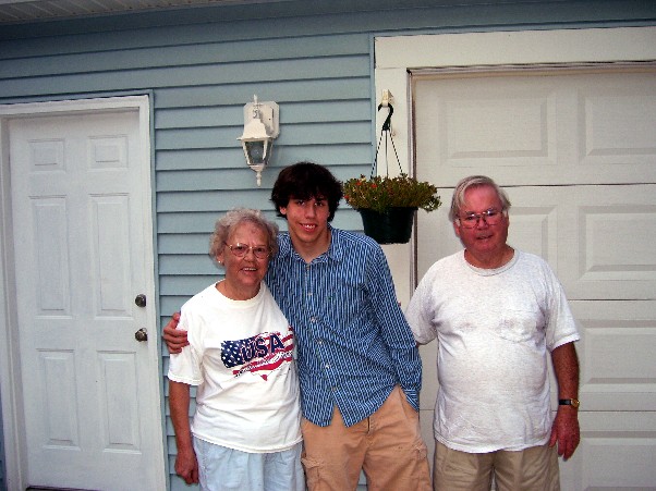 Mamaw Papaw and Joe 7/28/07