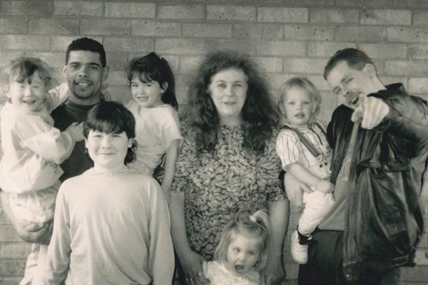 old days my mum and family
