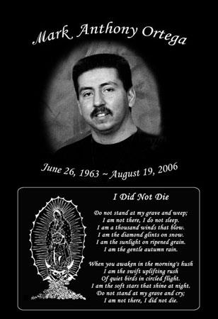 A special memorial for Mark