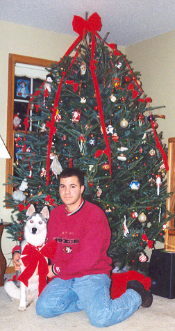 Me & My Daddy at Christmas