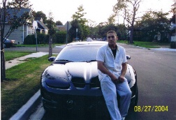 Wayne and his beloved Trans Am