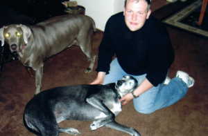 Nick with Lexus and Blue