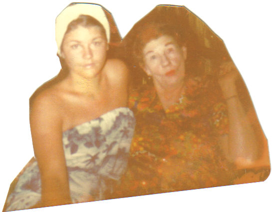Jamie Silva ( 1st born granddaughter) Noni ( her grandmother)