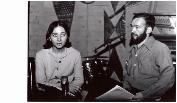 a poetry reading with Gwen MacEwen