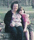 Me & Grandma at Davidson Creek Park in Caldwell (1990)